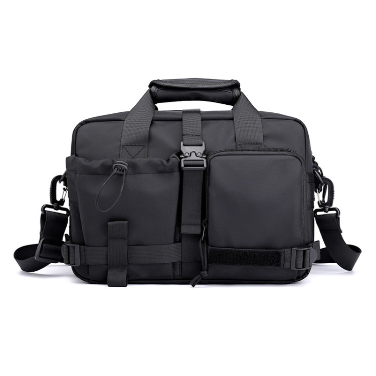 HAOSHUAI 822 Men Large Capacity Casual Shoulder Messenger Bag Handle Computer Bag Reluova