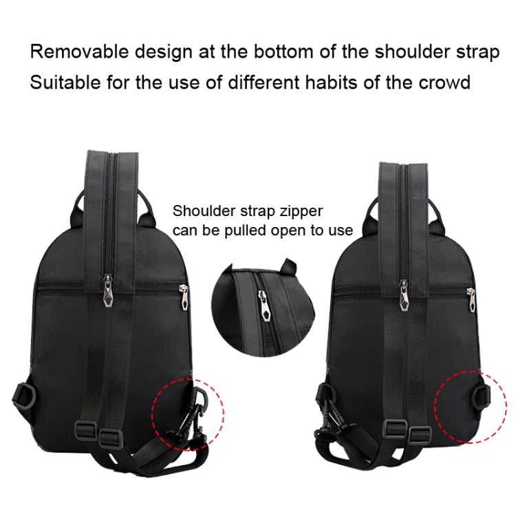 HAOSHUAI 6800 Leisure Sports Breast Bag Multi-Functional Shoulder Bag