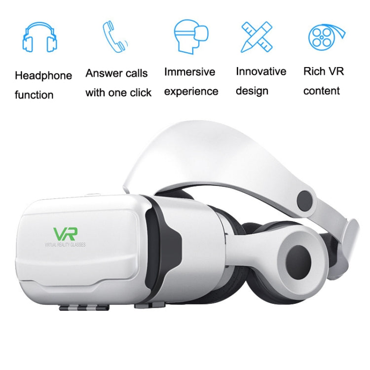 Mobile Phone 3D Virtual Reality VR Game Helmet Glasses With Headset Reluova