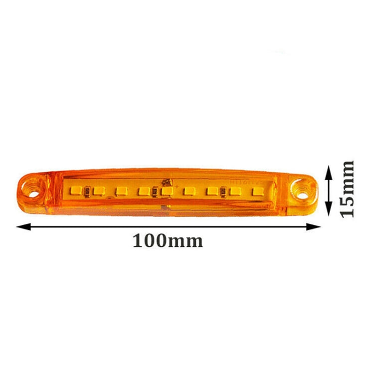 MK-224 10pcs 12-24V Truck Trailer 9LED Side Light Tail Lamp Signal Light ÎҵÄÉ̵ê