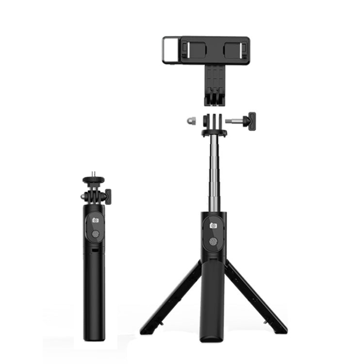 Portable 360 Degree Rotation Foldable Bluetooth Selfie Stick, Spec: Reluova