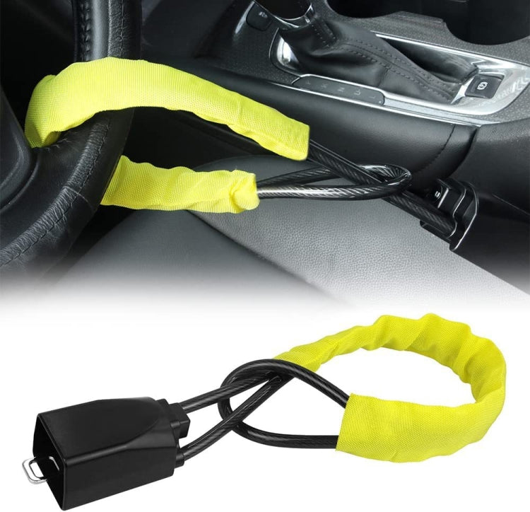 S308 Car Steering Wheel Wire Rope Lock Security Anti-theft Locks ÎҵÄÉ̵ê