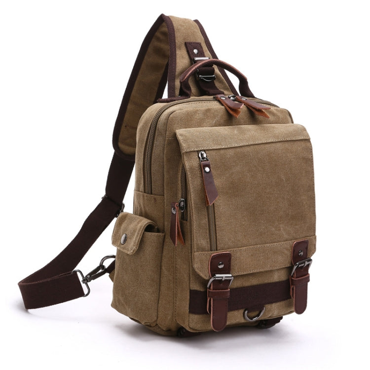 Outdoor Travel Messenger Canvas Chest Bag