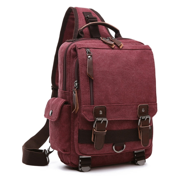 Outdoor Travel Messenger Canvas Chest Bag