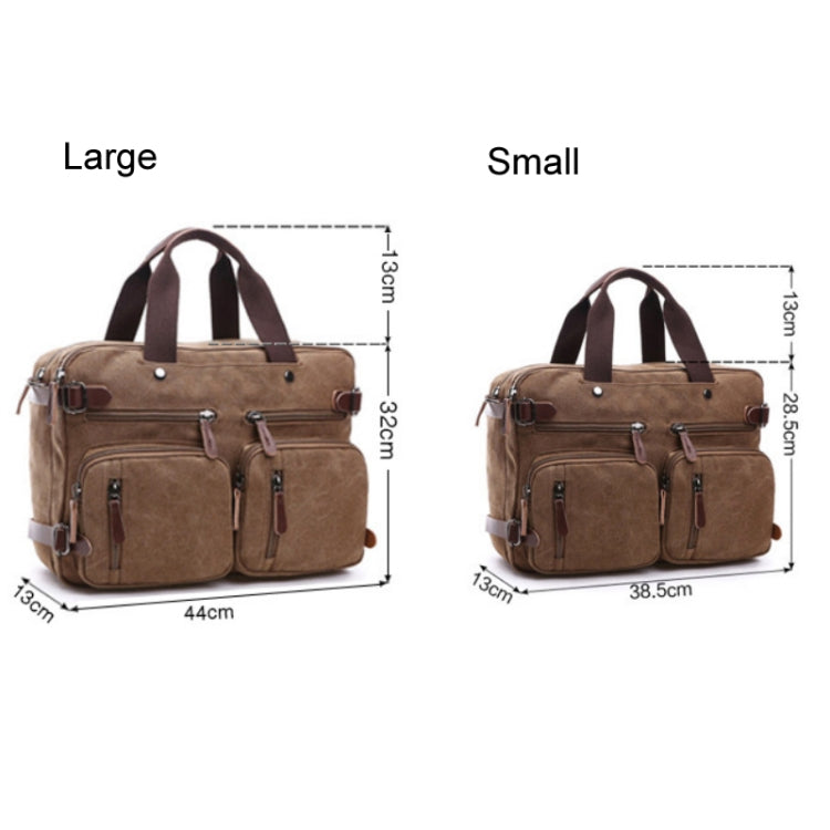 Casual Canvas Three-Purpose Business Briefcase Computer Bag My Store