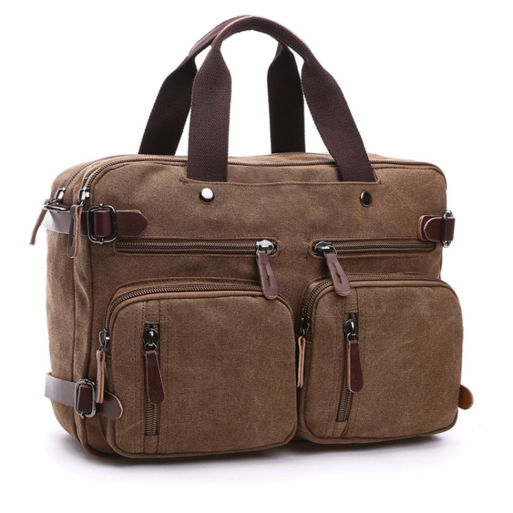 Casual Canvas Three-Purpose Business Briefcase Computer Bag My Store