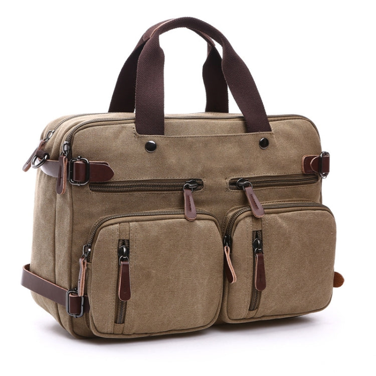 Casual Canvas Three-Purpose Business Briefcase Computer Bag My Store