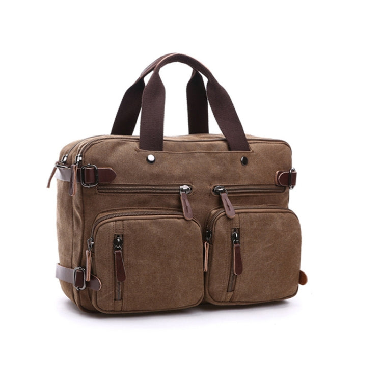 Casual Canvas Three-Purpose Business Briefcase Computer Bag My Store