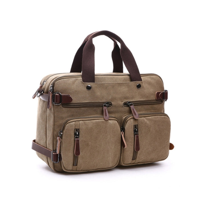 Casual Canvas Three-Purpose Business Briefcase Computer Bag My Store