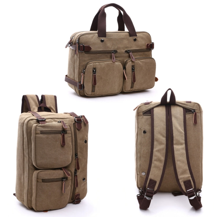 Casual Canvas Three-Purpose Business Briefcase Computer Bag My Store