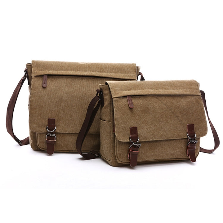 Versatile Canvas Shoulder Messenger Bag Business Computer Bag