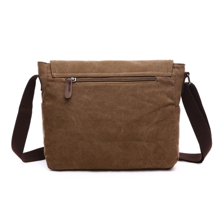 Versatile Canvas Shoulder Messenger Bag Business Computer Bag