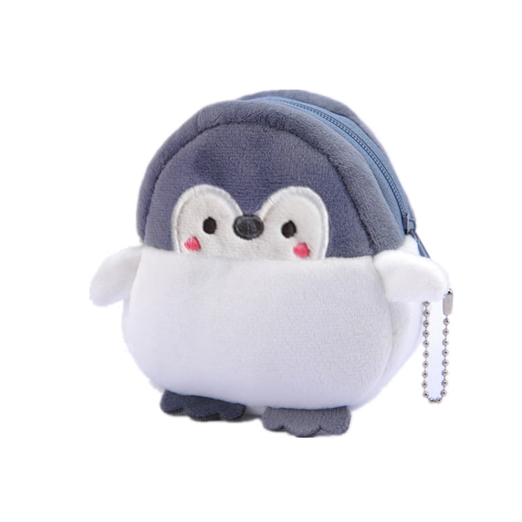 2pcs Cute Little Penguin Coin Purse Lipstick Data Cable Bag My Store