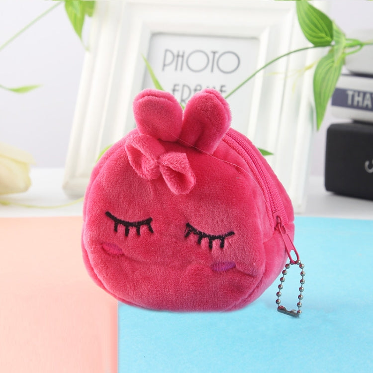 2pcs Children Cartoon Plush Three-dimensional Key Coin Purse My Store