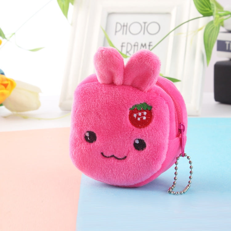 2pcs Children Cartoon Plush Three-dimensional Key Coin Purse My Store