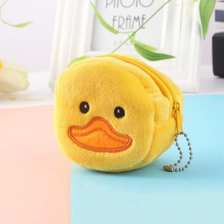 2pcs Children Cartoon Plush Three-dimensional Key Coin Purse My Store