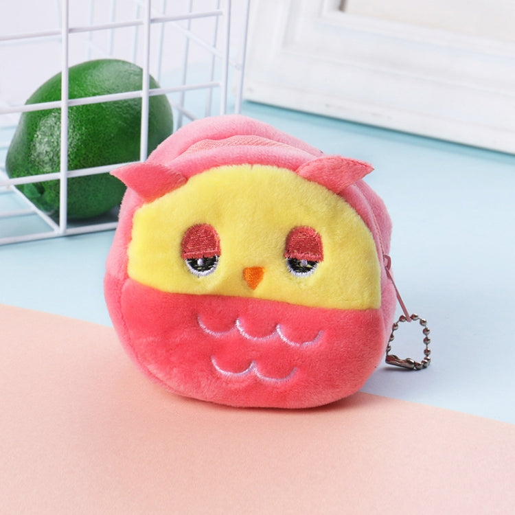 2pcs Children Cartoon Plush Three-dimensional Key Coin Purse My Store