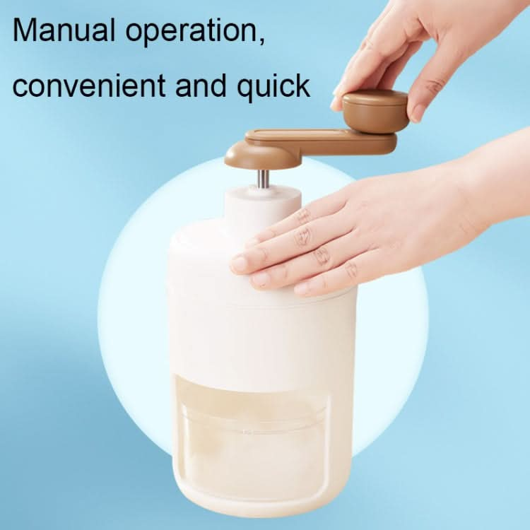 Household Small Manual Ice Crusher Portable Mini Ice Smoothie Machine Reluova