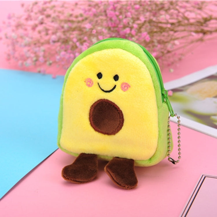 Avocado Fruit Schoolbag Shape Coin Purse Lipstick Data Line Bag My Store