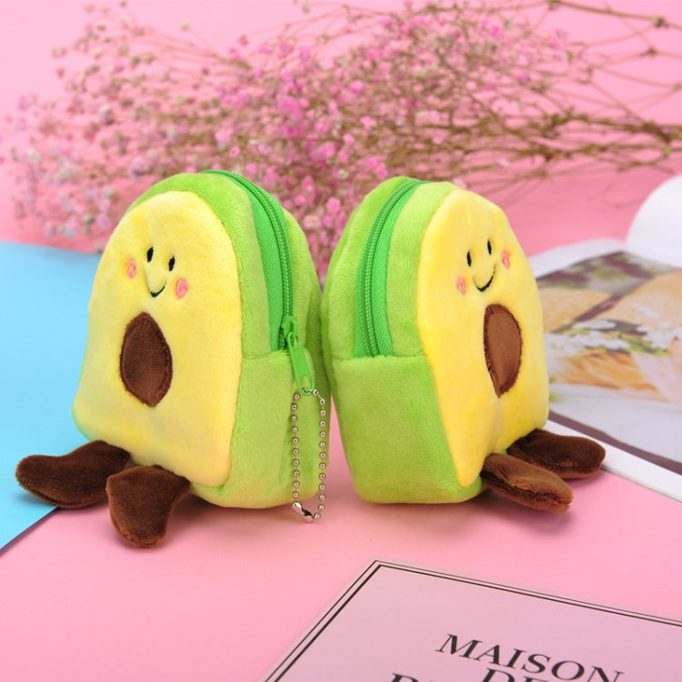 Avocado Fruit Schoolbag Shape Coin Purse Lipstick Data Line Bag My Store