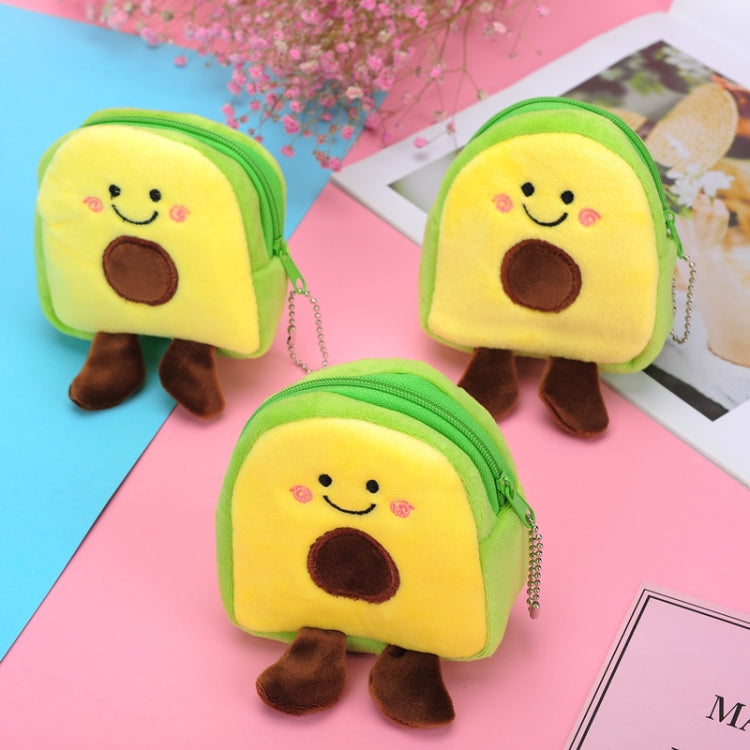 Avocado Fruit Schoolbag Shape Coin Purse Lipstick Data Line Bag My Store