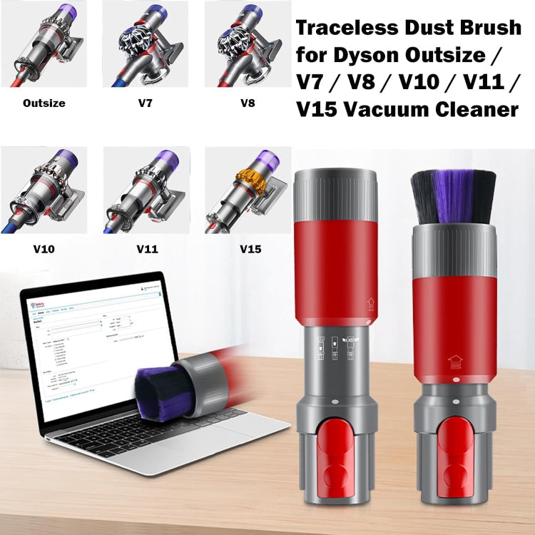 For Dyson Vacuum Cleaner V7 V8 V10 V11 V15 Non-marking Soft Bristle Dusting Brush