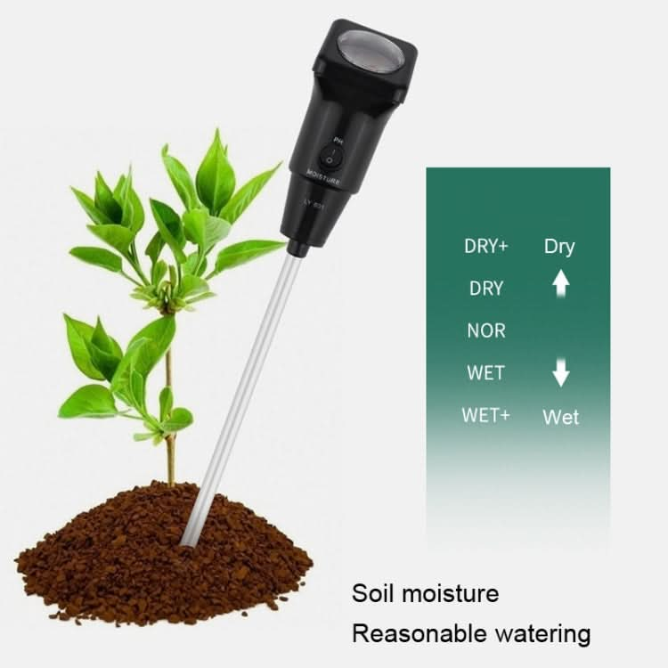 LY601 Soil Detector Greenhouse Planting Soil PH Hygrometer Reluova