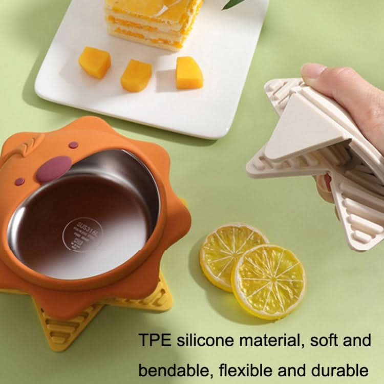 Folding Pot Cushion Silicon Tea Cup Insulation Pad House Table Non-slip Place Mats Reluova