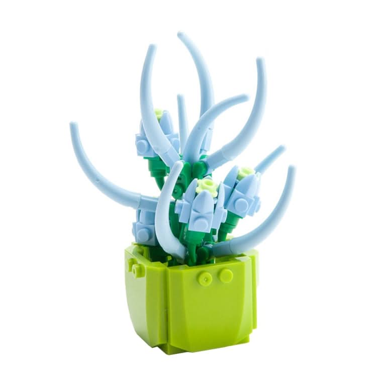 CAYI Potted Plant Building Blocks Office Decoration Small Particles Assembly Puzzle Toys Reluova