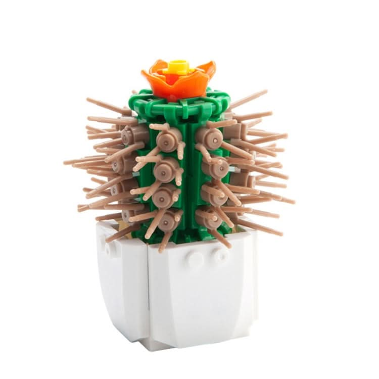 CAYI Potted Plant Building Blocks Office Decoration Small Particles Assembly Puzzle Toys Reluova