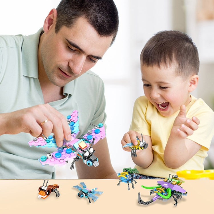 CAYI Insect Small Particles Assembly Puzzle Building Block Toys