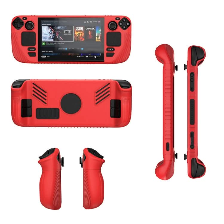 For Steam Deck V3 Non-slip Silicone Protective Case for Pocket Consoles Reluova