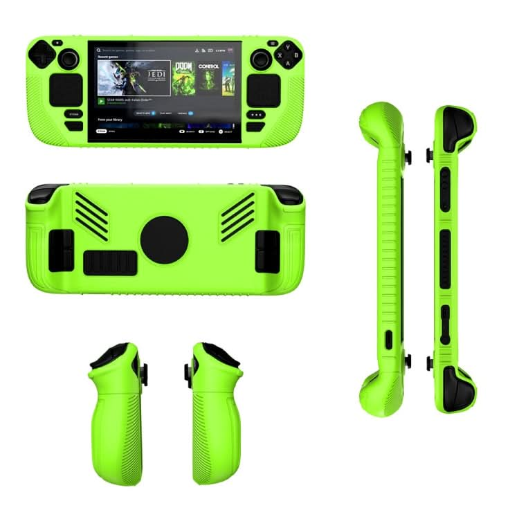 For Steam Deck V3 Non-slip Silicone Protective Case for Pocket Consoles Reluova