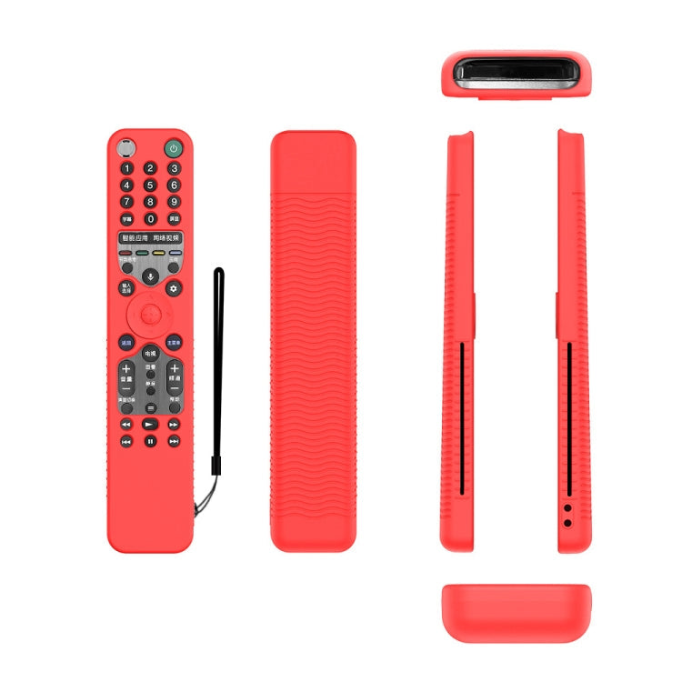 Remote Control Anti-Fall Silicone Protective Case For Sony RMF-TX600C/P/U/E 500U/E