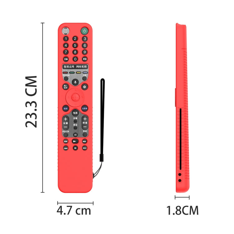 Remote Control Anti-Fall Silicone Protective Case For Sony RMF-TX600C/P/U/E 500U/E Reluova