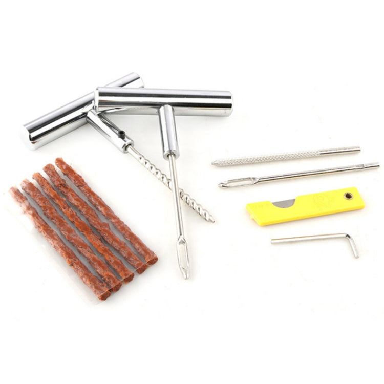 11 In 1 Car Vacuum Tire Leak Repair Needle Rubber Strip Tool Set