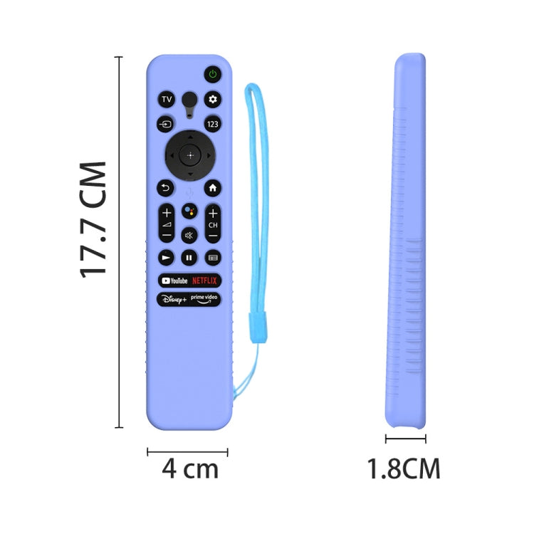 Y56 Voice Remote Silikon Anti-Fall-Schutzhülle für Sony RMF-TX800U/C/P/T/900U