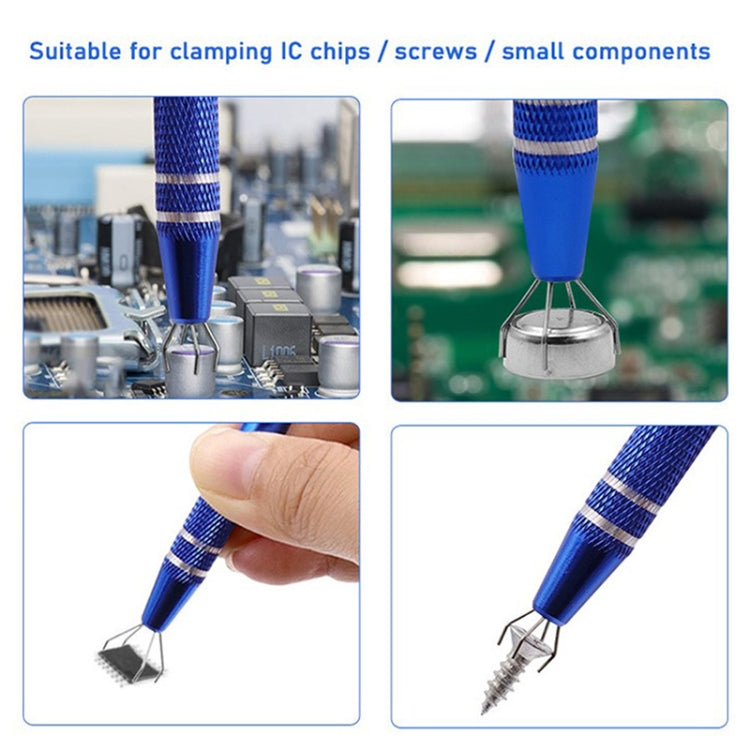 2pcs IC Chip Picker Electronic Component Parts Picker Capacitor IC Grabber Clips