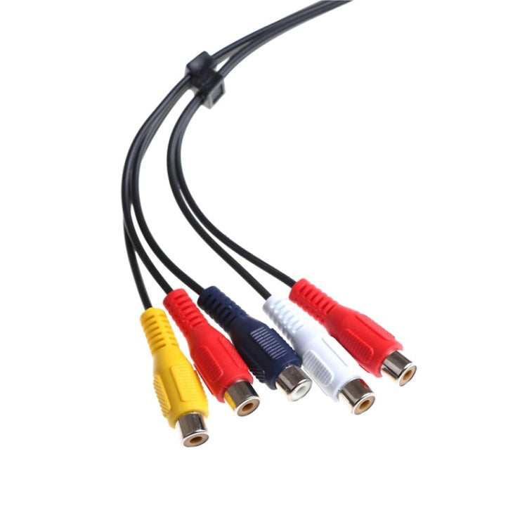 for Samsung 3.5+2.5 to 5RCA Double-head LCD TV AV Cable Component Signal Cable My Store