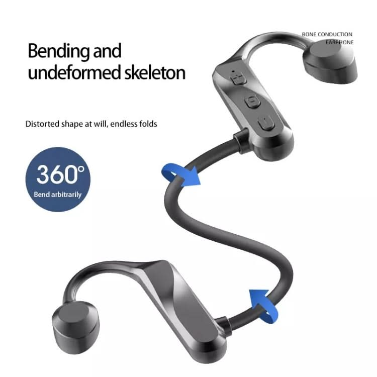 K69 Bluetooth Headset Sound Conduction Binoconic Business Sports Earphone