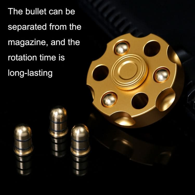 EDC Removable Fingertip Spinner Revolver Clip Pure Brass Stress Relief Toys Reluova