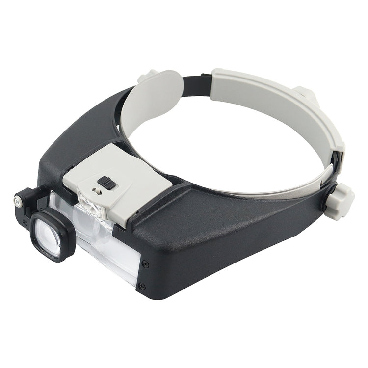 81007-AP LED Light Head-mounted Electronic Repair Tool Magnifying Glass Reluova