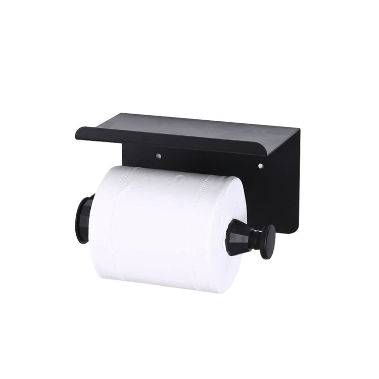 Stainless Steel Damping Paper Towel Holder Punch-free Roll Paper Storage Rack Reluova