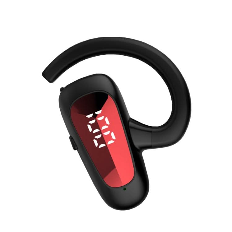 Bone Conduction Concepts Digital Display Stereo Bluetooth Earphones, Style: