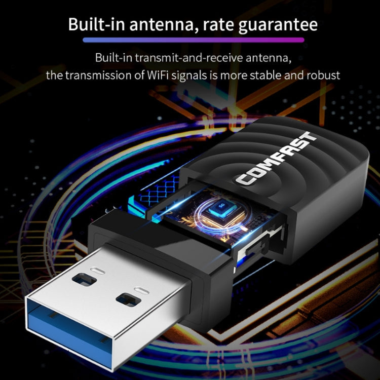 Driver-free USB Wireless Gigabit Network Card WIFI Transmitter Receiver My Store