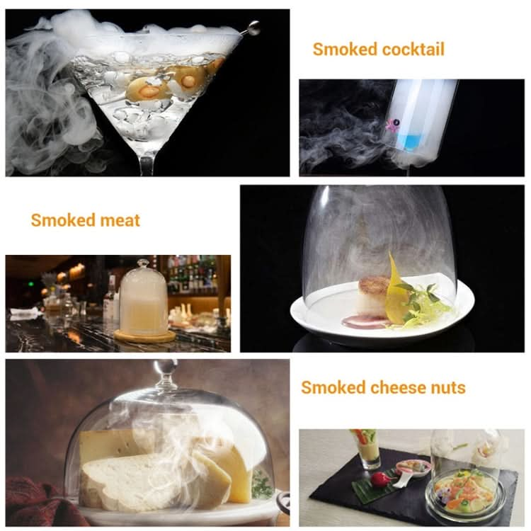 Kitchen Tool Handheld Smoke Detector Household Molecular Dishes Steak Salmon Smoker Reluova