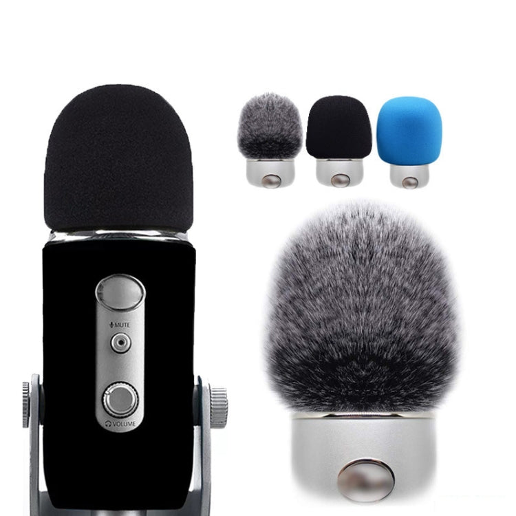 For Blue Yeti Pro Anti-Pop and Windproof Sponge/Fluffy Microphone Cover