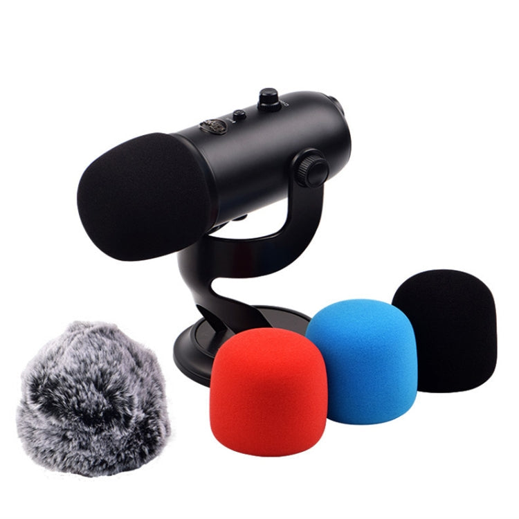 For Blue Yeti Pro Anti-Pop and Windproof Sponge/Fluffy Microphone Cover