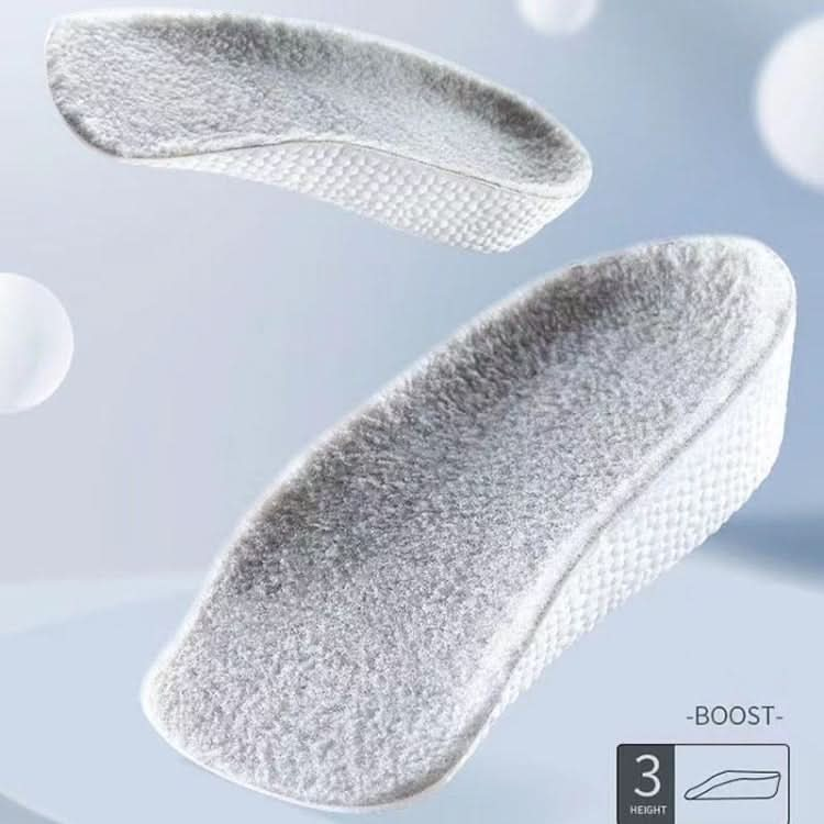 Cashmere Boost Height Increased  Half Insoles Warm Insoles Reluova