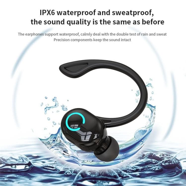 S10 Bluetooth Headset Business Model Hanging Ear Type Stereo Earphone